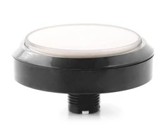Oem Mygtukas 10 cm - baltas - plokščias