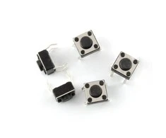 Oem Mygtukinis jungiklis 6x6mm/4.3mm DIP - 5 vnt