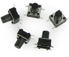 Oem Mygtukinis jungiklis 6x6mm/8mm SMD - 5 vnt