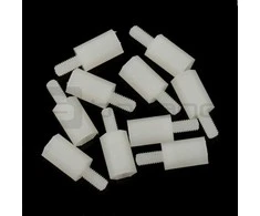 Oem Nailoniniai tarpikliai 12mm su M3 sriegiu - 10 vnt.