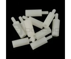 Oem Nailoniniai tarpikliai 15mm su M3 sriegiu - 10 vnt.