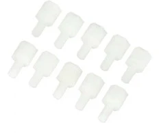 Oem Nailoniniai tarpikliai 6mm su M3 sriegiu - 10 vnt.