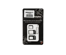 M-Life Oem Nano SIM adapteris 3in1 Juodas