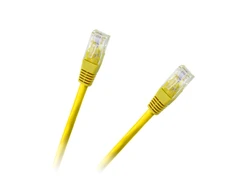 Oem Patchcord UTP kabelis 8c CCA Cat6e 3m Geltonas