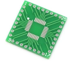 Oem PCB adapteris - QFP32/SOP32 į DIP32