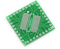 Oem PCB adapteris - QFP32/SOP32 į DIP32