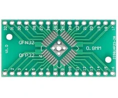 Oem PCB adapteris - QFP32 to DIP32