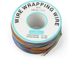 Oem PVC laidas 0.25mm AWG30 - 8 spalvų - rulonas 250m