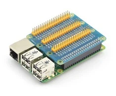 Oem Raspberry PI 4/3/B+/2 GPIO išplėtimo plokštė E1 - mėlyna