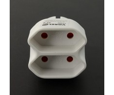Oem Skirstytuvas 2 plokšti lizdai AC 230V 2.5A - Vorel 72400 - baltas