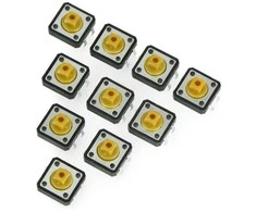 Oem Taktinis jungiklis 12x12mm h-7mm - 10 vnt