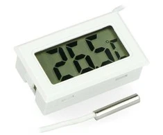 Oem Termometras su LCD ekranu nuo -50 °C iki 100 °C - baltas