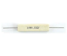 Oem THT RWA rezistorius 10W 0.33Ohm - 10 vnt