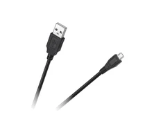 Oem USB - micro USB kabelis 1.5m Juodas