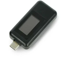 Oem USB testeris Keweisi KWS-1802C srovės ir įtampos matuoklis iš USB C prievado - juodas