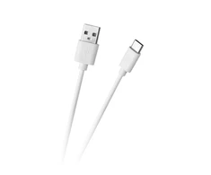 Oem USB - USB C kabelis 1m Baltas