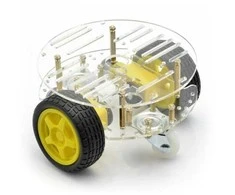 Oem Važiuoklė apvali 2WD - roboto važiuoklė su DC variklio pavara