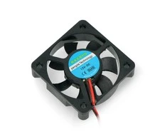 Oem Ventiliatorius 12V 50x50x10mm 2 laidų - JST 2 kontaktų 2.54mm jungtis