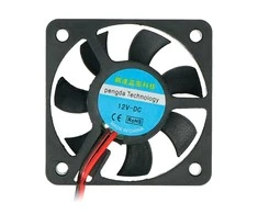 Oem Ventiliatorius 12V 50x50x10mm 2 laidų - JST 2 kontaktų 2.54mm jungtis