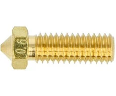 Creality Oem Volcano antgalis 0.6 mm - kaitinimo siūlelis 1.75 mm - žalvaris