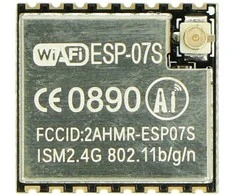 Oem WiFi modulis ESP-07S ESP8266 - 9 GPIO, ADC, u.FL jungtis