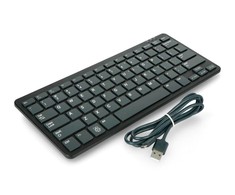 Oficiali Raspberry Pi modelio 4B/3B+/3B/2B klaviatūra, juodai pilka