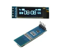 Oem OLED ekranas 0.91" 128x32px 4pin - baltas
