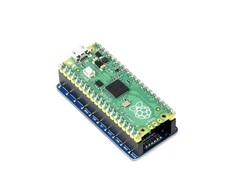 OLED ekranas 1.3" 64x128px, SPI/I2C, juodas/baltas, skirtas Raspberry Pi Pico, Waveshare 19376