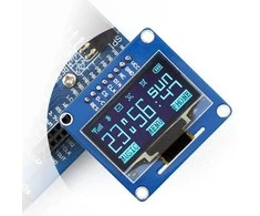 OLED ekranas mėlynas, 1.3” (B), 128x64px SPI/I2C, tiesios jungtys, Waveshare 10451