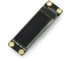 OLED vienspalvis ekranas 0.91” 128 x 32 px, I2C, su lustų bloknotu, DFRobot DFR0647