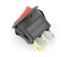 Oem On-Off IRS-101-8C/D 12VDC/20A raudonas