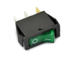 Oem On-Off jungiklis IRS-101-1B - 250VAC/16A - žalias
