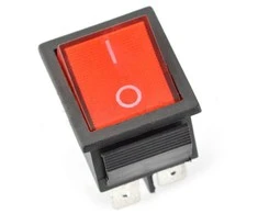 Oem On-Off jungiklis IRS-201-1A 250VAC/16A – raudonas