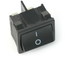 Oem On-Off jungiklis KCD5 250V/6A - juodas