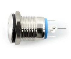 Oem ON-OFF jungiklis monostabilus - PBW-12BPW - 2A/250V - plokščias raudonas/žalias