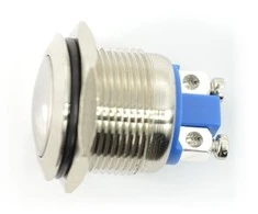 Oem ON-OFF jungiklis monostabilus - PBW-19BS - 2A/250V išgaubtas
