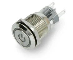 Oem ON-OFF jungiklis monostabilus - plokščias - mėlynas - 220V