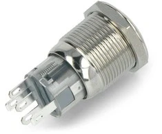 Oem ON-OFF jungiklis monostabilus - plokščias - mėlynas - 12V