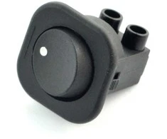Oem On-Off jungiklis RS-101-7C (T-120) - 250V/6A - juodas