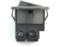 Oem On-Off jungiklis RS-101-7C (T-120) - 250V/6A - juodas