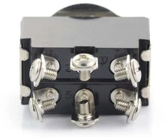 Oem ON-OFF-ON KN3 (B) -223 250V/6A tumblerinis perjungimo jungiklis - monostabilus