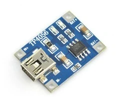 Openplatform Li-Pol įkroviklis TP4056 1S 3.7V miniUSB
