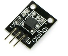 Openplatform Temperatūros jutiklis DS18B20 - juodas modulis - Iduino SE042