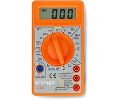 Nežinomas Universalus multimetras Orangjo VC502