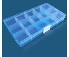 Oem Organizatorius 15 skyrių 175x100x22mm - mėlyna - konteineris smulkiems daiktams