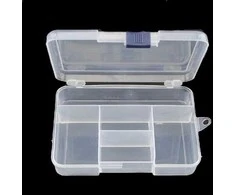 Oem Organizatorius 5 skyriai 145x98x33mm - konteineris smulkiems daiktams