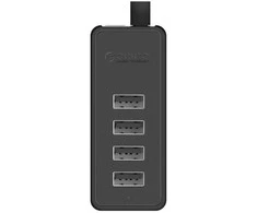 Orico Hub USB-A 4xUSB-A 2.1 – juodas