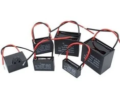 Oem Paleidimo kondensatorius CBB61 4.0uF 450VAC varikliams - su kabeliais