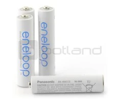Panasonic Eneloop R3 AAA Ni-MH 800mAh akumuliatorius - 4vnt