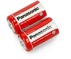 Panasonic R20 baterija - 2 vnt